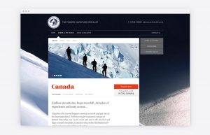 TwoSheds - Website design, canada - James Orr Heliski