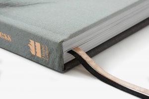 TwoSheds book design - Princess Ira - Cloth bound cover spine, foiling blocking detail